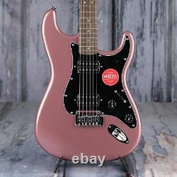 Squier Affinity Series Stratocaster HH Electric, Burgundy Mist