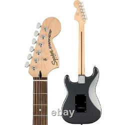 Squier Affinity Series Stratocaster HH Electric Guitar Charcoal Frost Metallic