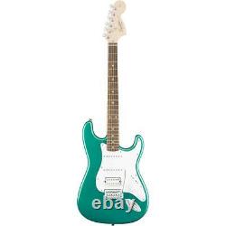 Squier Affinity Series Stratocaster HSS Electric Guitar, Race Green #0370700592