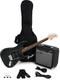 Squier Affinity Series Stratocaster Hss Pack Charcoal Frost Metallic With