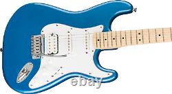 Squier Affinity Series Stratocaster HSS Pack, Lake Placid Blue w Frontman