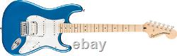 Squier Affinity Series Stratocaster HSS Pack, Lake Placid Blue w Frontman