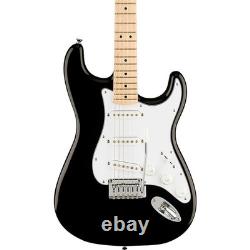Squier Affinity Series Stratocaster Maple Fingerboard Electric Guitar Black