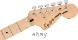 Squier Affinity Series Stratocaster White Pickguard Olympic White maple neck