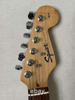 Squier Affinity Stratocaster 6 String Electric Guitar Black Poplar Full Size