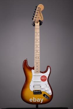 Squier Affinity Stratocaster FMT HSS Electric Guitar Sienna Sunburst