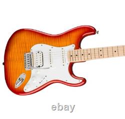Squier Affinity Stratocaster FMT HSS Electric Guitar Sienna Sunburst