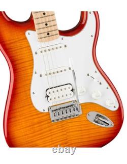 Squier Affinity Stratocaster FMT HSS Electric Guitar Sienna Sunburst