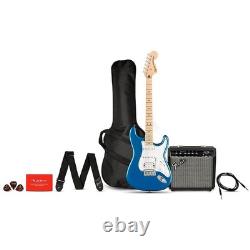 Squier Affinity Stratocaster HSS Guitar Pack wFrontman 15G Amp Lake Placid Blue