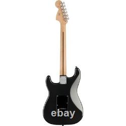 Squier Affinity Stratocaster HSS Guitar Pack wFrontman Amp Charcoal Frost Metal