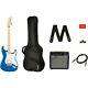 Squier Affinity Stratocaster Hss Guitar Pack Withfrontman 15g Amp Lake Placid Blue
