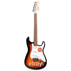 Squier Affinity Stratocaster SSS Electric Guitar with Tremolo Brown Sunburst