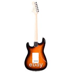 Squier Affinity Stratocaster SSS Electric Guitar with Tremolo Brown Sunburst