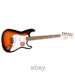 Squier Affinity Stratocaster SSS Electric Guitar with Tremolo Brown Sunburst