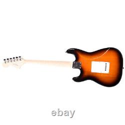 Squier Affinity Stratocaster SSS Electric Guitar with Tremolo Brown Sunburst