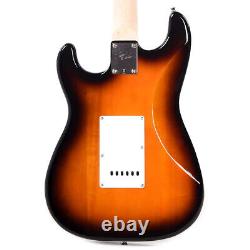 Squier Affinity Stratocaster SSS Electric Guitar with Tremolo Brown Sunburst