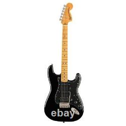 Squier Classic Vibe'70s Stratocaster Electric Guitar, Maple Fingerboard, Black