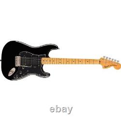 Squier Classic Vibe'70s Stratocaster Electric Guitar, Maple Fingerboard, Black