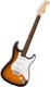 Squier Debut Series Stratocaster Electric Guitar, Beginner Guitar Sunburst