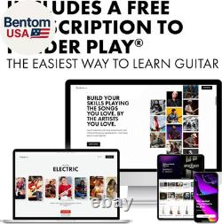 Squier Debut Series Stratocaster Electric Guitar, Beginner Guitar, with 2-Year W