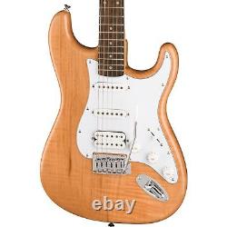 Squier FSR Affinity Series Stratocaster HSS Electric Guitar in Natural