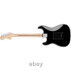 Squier FSR Affinity Stratocaster HSS, Maple Fingerboard, Black Pickguard, Black