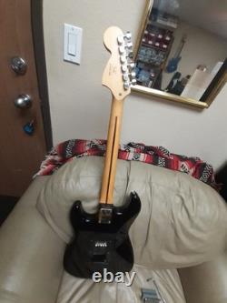 Squier Fender Stratocaster Standard Special Edition Black Chrome Mirror HSS READ