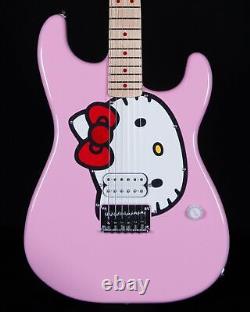 Squier LTD Hello Kitty Stratocaster with Gig Bag, Maple FB, Pink