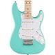 Squier Mini Stratocaster Electric Guitar Sea Foam Green