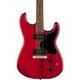 Squier Paranormal Strat-o-sonic Laurel Fingerboard Guitar Crimson Red Trans