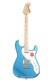 Squier Paranormal Stratocaster Deluxe Electric Guitar Lake Placid Blue, Maple