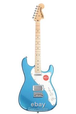Squier Paranormal Stratocaster Deluxe Electric Guitar Lake Placid Blue, Maple