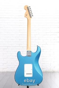 Squier Paranormal Stratocaster Deluxe Electric Guitar Lake Placid Blue, Maple