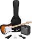 Squier Sonic Series Stratocaster Pack 2-color Sunburst