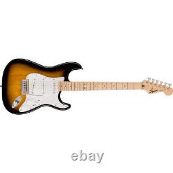 Squier Sonic Stratocaster Electric Guitar 2-Color Sunburst Kit