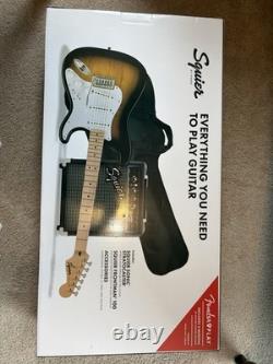 Squier Sonic Stratocaster Electric Guitar Pack Sunburst