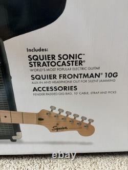 Squier Sonic Stratocaster Electric Guitar Pack Sunburst