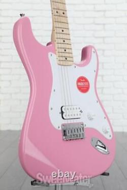 Squier Sonic Stratocaster HT H Electric Guitar Flash Pink