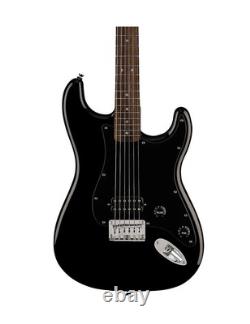 Squier Sonic Stratocaster HT H Laurel Fingerboard Electric Guitar Black