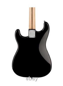 Squier Sonic Stratocaster HT H Laurel Fingerboard Electric Guitar Black