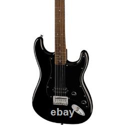 Squier Sonic Stratocaster HT H Laurel Fingerboard Electric Guitar Black