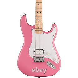 Squier Sonic Stratocaster HT H Maple Fingerboard Electric Guitar Flash Pink