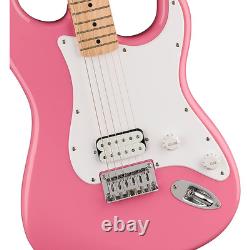 Squier Sonic Stratocaster HT H Maple Fingerboard Electric Guitar Flash Pink