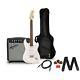 Squier Sonic Stratocaster Le Guitar Pack Withfender Frontman 10g Amp Arctic White