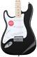 Squier Sonic Stratocaster Left-handed Electric Guitar Black With Maple