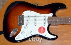 Squier Stratocaster Classic Vibe Great Condition ProSetup New Fender Tweed Case