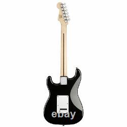 Squier Stratocaster Electric Guitar Starter Pack In Black