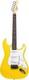 Squier Stratocaster Timeless Graffiti Yellow With Three Squier Single-coil Pickups