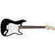 Squier By Fender Bullet Stratocaster Beginner Hard Tail Electric Guitar Black