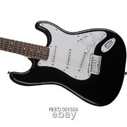 Squier by Fender Bullet Stratocaster Beginner Hard Tail Electric Guitar Black